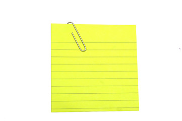 Image showing Sticky Note