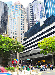 Image showing Busy Singapore