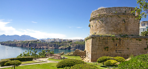 Image showing Turkey. Antalya town. Fortress