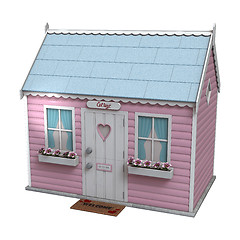 Image showing Pink Fairy Cottage