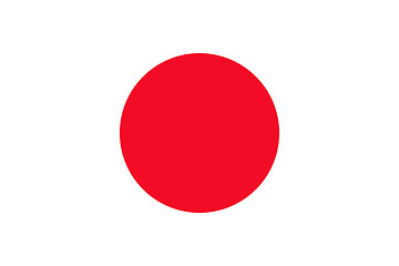 Image showing Flag of Japan