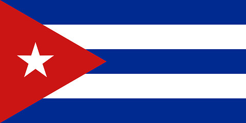 Image showing Flag of Cuba