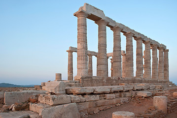 Image showing Temple of Poseidon.