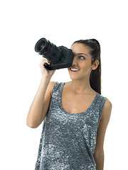 Image showing attrative photographer