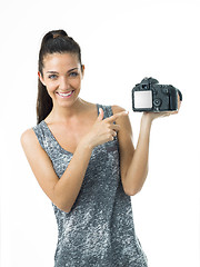 Image showing attrative photographer