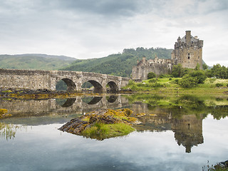 Image showing eilean donan castle scotland