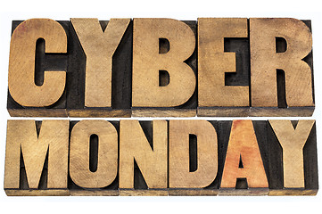 Image showing Cyber Monday shopping concept