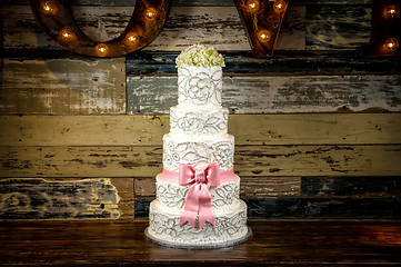 Image showing Wedding Cake