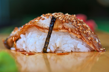 Image showing sushi unagi