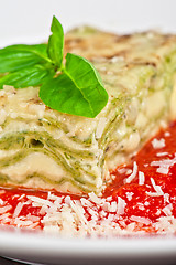 Image showing lasagna