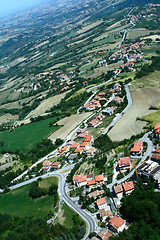 Image showing Panoramic view of San-Marino