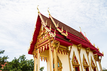 Image showing Thai temple art of the faith in Thailand