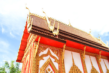 Image showing Thai temple art in Thailand