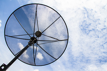 Image showing cloud in blue sky