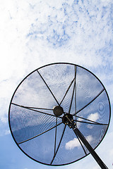 Image showing cloud in blue sky