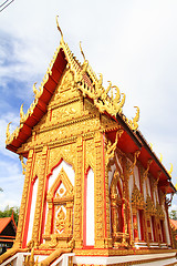 Image showing Thai temple art in Thailand