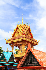 Image showing Thai temple art in Thailand