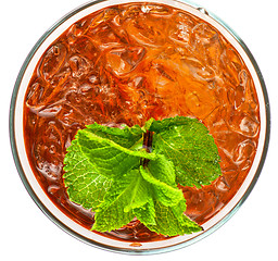 Image showing fresh cold tea