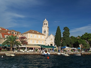Image showing Cavtat, Croatia, august 2013, old harbor