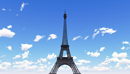 Image showing Eiffel Tower in Paris