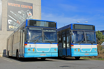 Image showing Urban City Buses 