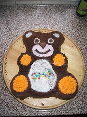 Image showing Teddy cake