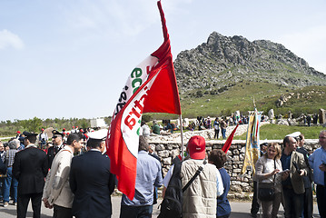 Image showing Portella della ginestra 1 May day 2013