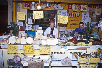 Image showing ballaro market in palermo