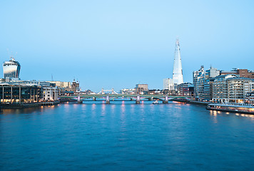 Image showing London cityscape with the Shard