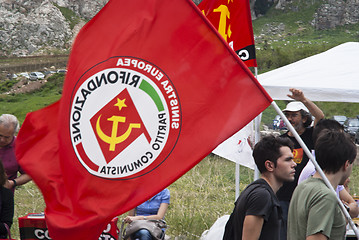 Image showing Portella della ginestra 1 May day 2013