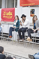 Image showing Alessandro Mannarino meets students in Palermo