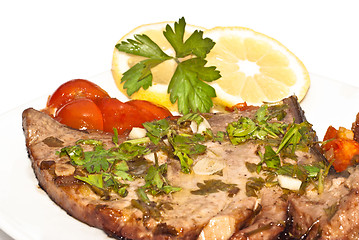 Image showing Sicilian red tuna fillet