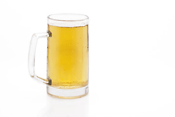 Image showing mug of cold beer 