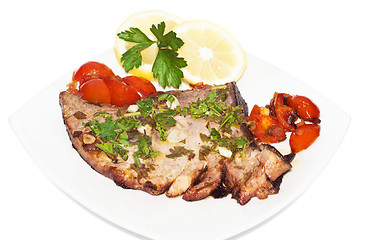 Image showing Sicilian red tuna fillet