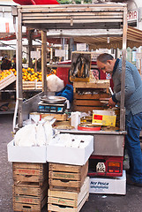 Image showing ballaro market in palermo