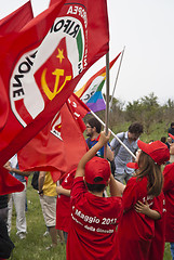 Image showing Portella della ginestra 1 May day 2013