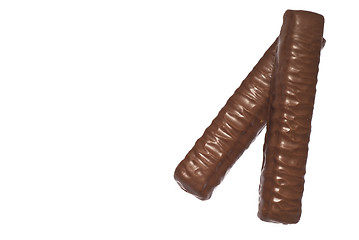 Image showing Chocolate bar isolated
