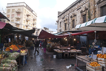 Image showing ballaro market in palermo