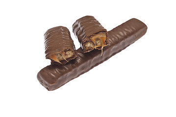 Image showing Chocolate bar isolated