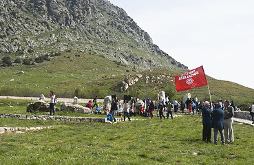 Image showing Portella della ginestra 1 May day 2013
