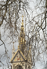 Image showing Albert memorial in Hyde park