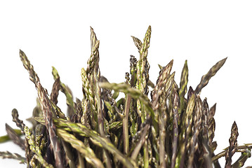 Image showing Fresh asparagus isolated