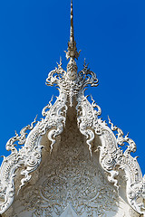 Image showing Close up detail of the White Temple