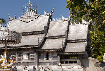 Image showing silver temple in Chiang Mai