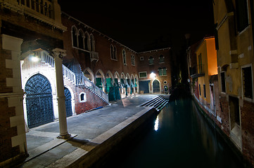 Image showing Venice Italy unusual scenic view