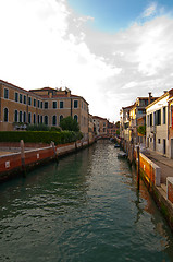 Image showing Venice Italy unusual pittoresque view