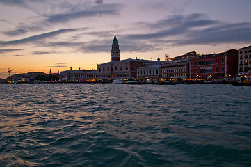 Image showing Venice Italy unusual scenic view