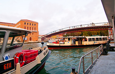 Image showing Venice Calatrava bridge della costituzione