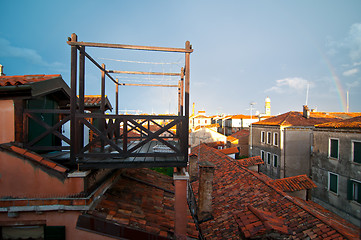 Image showing Venice Italy altana terrace