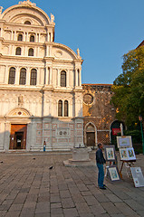 Image showing Venice Italy San Zaccaria church